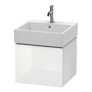 Duravit Waschtischunterschrank L-Cube 48,4x45,9cm, we. hgl, 1 Ausz., wandhängend
