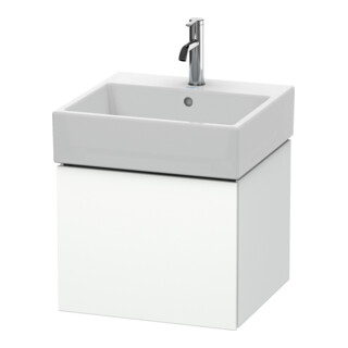 Duravit Waschtischunterschrank L-Cube 48,4x45,9cm, we. ma, 1 Ausz., wandhängend
