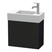Duravit Waschtischunterschrank L-Cube 48x24x40cm, wandhängend, T li, Eiche schwarz