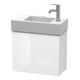 Duravit Waschtischunterschrank L-Cube 48x24x40cm, wandhängend, T re, Eiche schwarz-4
