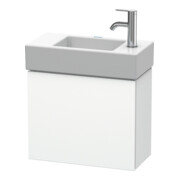 Duravit Waschtischunterschrank L-Cube 48x24x40cm, wandhängend, Tür links, weiß matt