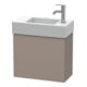 Duravit Waschtischunterschrank L-Cube 48x24x40cm, wandhängend, Tür re, basalt matt-1