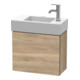 Duravit Waschtischunterschrank L-Cube 48x24x40cm, wandhängend, Tür re, Ei marmoriert-1