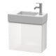 Duravit Waschtischunterschrank L-Cube 48x24x40cm, wandhängend, Tür re, Tau supermatt