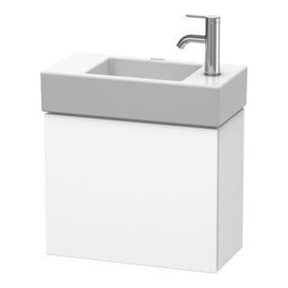 Duravit Waschtischunterschrank L-Cube 48x24x40cm, wandhängend, Tür re, we. supermatt