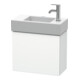 Duravit Waschtischunterschrank L-Cube 48x24x40cm, wandhängend, Tür rechts, weiß matt