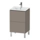 Duravit Waschtischunterschrank L-Cube 52x42,1x70,4cm, 2 Ausz., steh., bas. ma-1