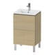 Duravit Waschtischunterschrank L-Cube 52x42,1x70,4cm, 2 Ausz., steh., med. Ei-1