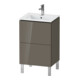 Duravit Waschtischunterschrank L-Cube 52x42,1x70,4cm, 2 AZ, st, flan. Gr hgl-1