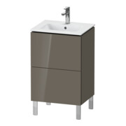 Duravit Waschtischunterschrank L-Cube 52x42,1x70,4cm, 2 AZ, st, flan. Gr hgl