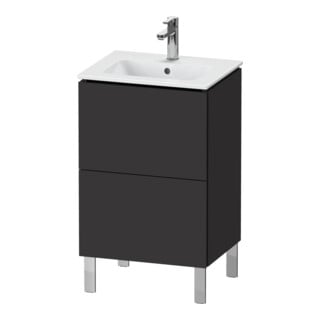 Duravit Waschtischunterschrank L-Cube 52x42,1x70,4cm, 2 AZ, steh., graph matt