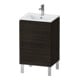 Duravit Waschtischunterschrank L-Cube 52x42,1x70,4cm, 2 AZ, steh., Nussb geb.-1
