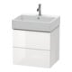 Duravit Waschtischunterschrank L-Cube 58,4x 45,9cm, E d geb., 2 Schub., wandhängend-3