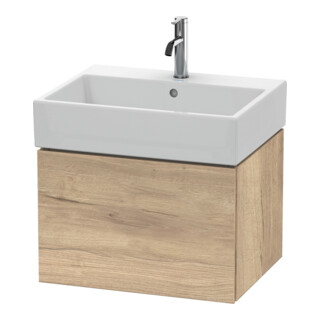 Duravit Waschtischunterschrank L-Cube 58,4x 45,9cm, Ei marm., 1 Ausz., wandhängend