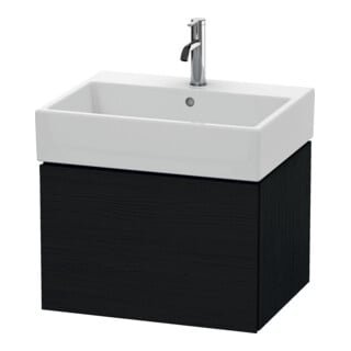 Duravit Waschtischunterschrank L-Cube 58,4x 45,9cm, Ei sw, 1 Ausz., wandhängend
