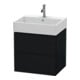 Duravit Waschtischunterschrank L-Cube 58,4x 45,9cm, Ei sw, 2 Schubk., wandhängend-1