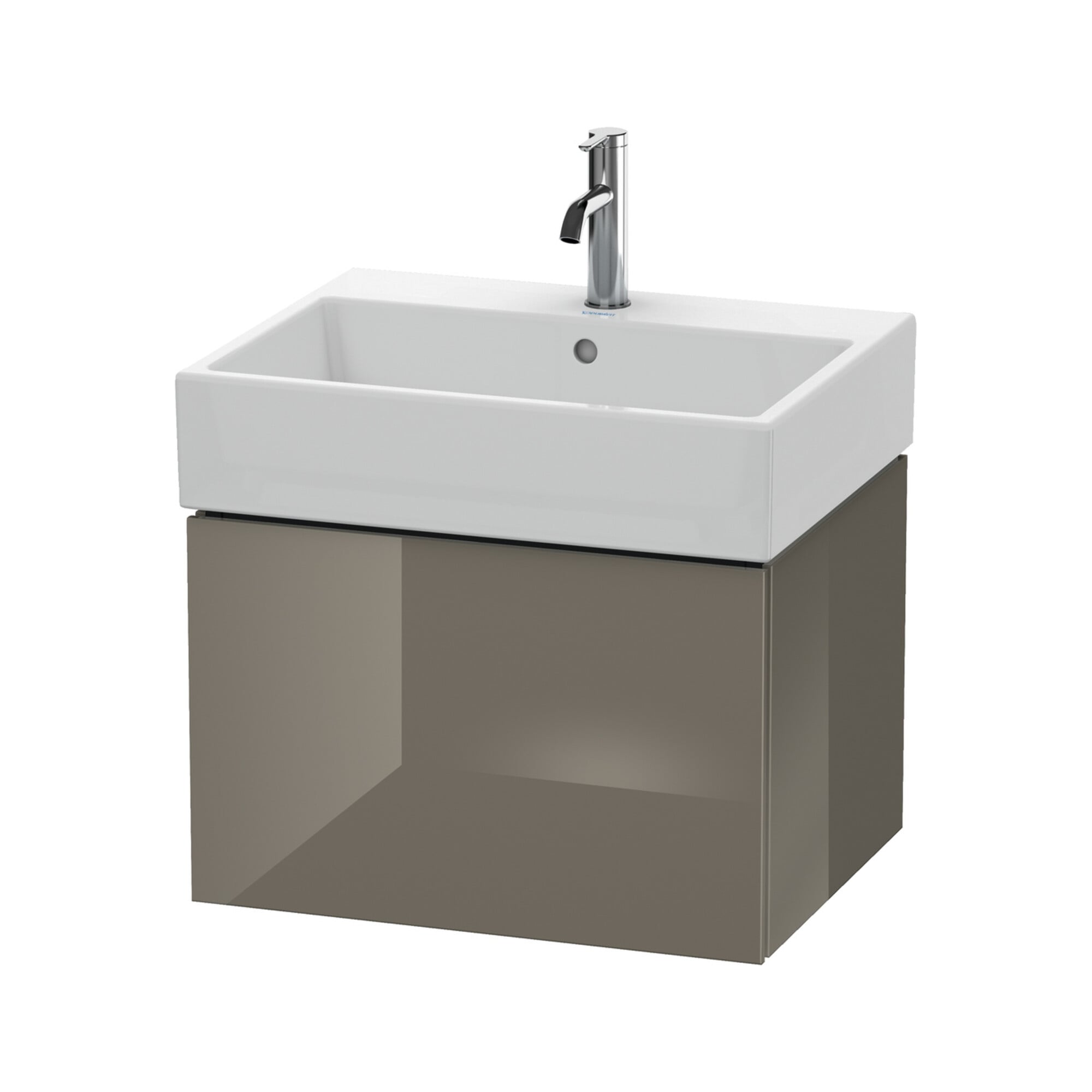Duravit Waschtischunterschrank L-Cube 58,4x 45,9cm, f Gr hgl, 1 Ausz., wandhängend