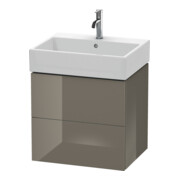 Duravit Waschtischunterschrank L-Cube 58,4x 45,9cm, f Gr hgl, 2 Schub., wandhängend-1