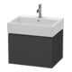Duravit Waschtischunterschrank L-Cube 58,4x 45,9cm, graph ma, 1 Ausz., wandhängend-1