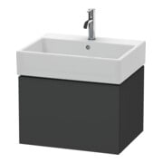 Duravit Waschtischunterschrank L-Cube 58,4x 45,9cm, graph ma, 1 Ausz., wandhängend