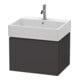 Duravit Waschtischunterschrank L-Cube 58,4x 45,9cm, graph matt, 1 Ausz., wandhängend-1