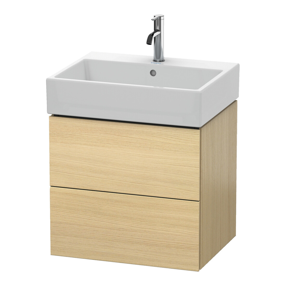 Duravit Waschtischunterschrank L-Cube 58,4x 45,9cm, med. Ei, 2 Schub., wandhängend