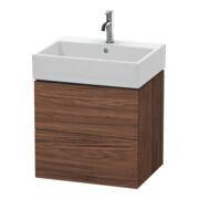 Duravit Waschtischunterschrank L-Cube 58,4x 45,9cm, N dkl., 2 Schub., wandhängend