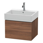 Duravit Waschtischunterschrank L-Cube 58,4x 45,9cm, Nussb Nat, 1 Ausz., wandhängend-1