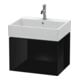 Duravit Waschtischunterschrank L-Cube 58,4x 45,9cm, sw hgl, 1 Ausz., wandhängend-1