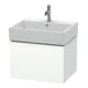 Duravit Waschtischunterschrank L-Cube 58,4x 45,9cm, we. matt, 1 Ausz., wandhängend-1