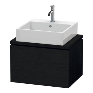 Duravit Waschtischunterschrank L-Cube 62x47,7cm, Ei sw, für Konsole, 1 Auszug