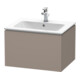 Duravit Waschtischunterschrank L-Cube 62x48,1cm, bas. ma, 1 Ausz., wandhängend-1