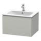 Duravit Waschtischunterschrank L-Cube 62x48,1cm, betongr ma, 1 Ausz., wandhängend-1