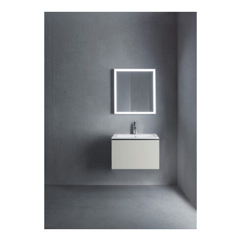 Duravit Waschtischunterschrank L-Cube 62x48,1cm, betongr ma, 1 Ausz., wandhängend