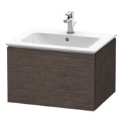 Duravit Waschtischunterschrank L-Cube 62x48,1cm, Ei dkl. geb., 1 Ausz., wandhängend
