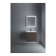 Duravit Waschtischunterschrank L-Cube 62x48,1cm, Ei dkl. geb., 2 Schub., wandhängend