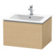 Duravit Waschtischunterschrank L-Cube 62x48,1cm, Ei Nat, 1 Auszug, wandhängend-1