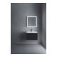Duravit Waschtischunterschrank L-Cube 62x48,1cm, Ei sw, 1 Auszug, wandhängend-5