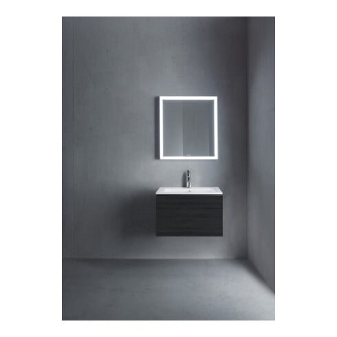 Duravit Waschtischunterschrank L-Cube 62x48,1cm, Ei sw, 1 Auszug, wandhängend