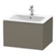 Duravit Waschtischunterschrank L-Cube 62x48,1cm, f Gr s-matt, 1 Ausz., wandhängend-1