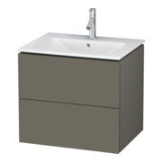 Duravit Waschtischunterschrank L-Cube 62x48,1cm, f Gr s-matt, 2 Schub., wandhängend