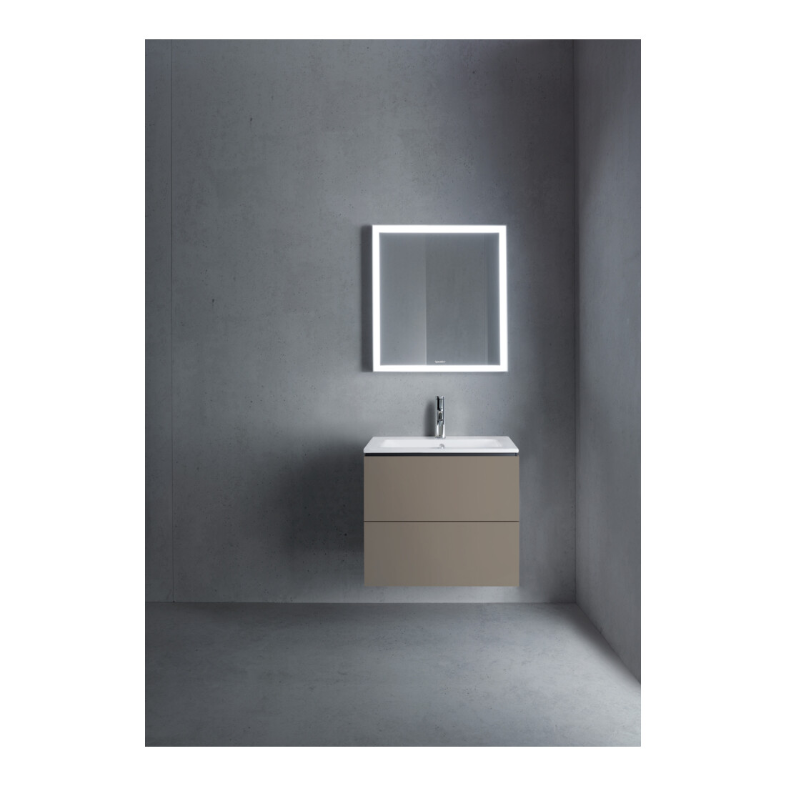 Duravit Waschtischunterschrank L-Cube 62x48,1cm, f Gr s-matt, 2 Schub., wandhängend