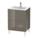 Duravit Waschtischunterschrank L-Cube 62x48,1cm, flan. Gr hgl, 2 Ausz., steh.-1