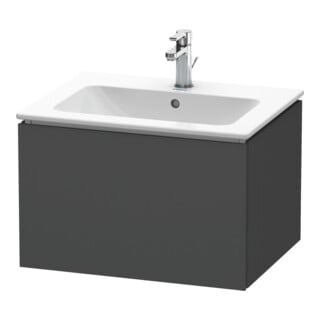 Duravit Waschtischunterschrank L-Cube 62x48,1cm, graph ma, 1 Ausz., wandhängend