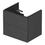 Duravit Waschtischunterschrank L-Cube 62x48,1cm, graph ma, 2 Schub., wandhängend-4