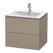 Duravit Waschtischunterschrank L-Cube 62x48,1cm, lei, 2 Schub., wandhängend