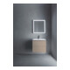Duravit Waschtischunterschrank L-Cube 62x48,1cm, lei, 2 Schub., wandhängend