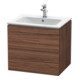 Duravit Waschtischunterschrank L-Cube 62x48,1cm, Nussb dkl., 2 Schub., wandhängend-1