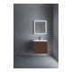 Duravit Waschtischunterschrank L-Cube 62x48,1cm, Nussb geb., 2 Schub., wandhängend