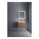Duravit Waschtischunterschrank L-Cube 62x48,1cm, Nussb Nat, 1 Ausz., wandhängend-4